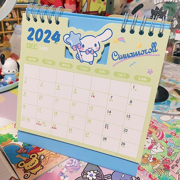 Cinnamoroll 2025 Calander - Picture 2 of 3